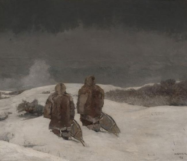 Winslow Homer Below Zero oil painting picture